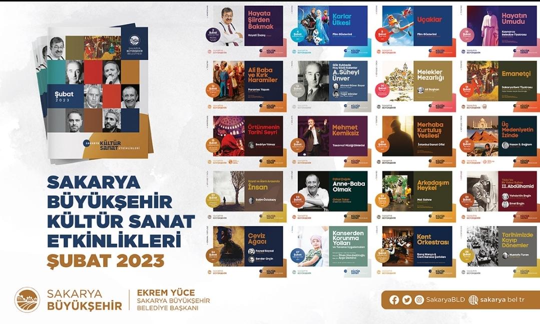 Büyükşehir Şubat kültür sanat etkinlikleri başlıyor