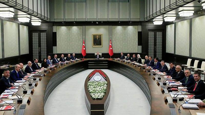 CUMHURBAŞKANLIĞI KABİNESİ BUGÜN TOPLANIYOR