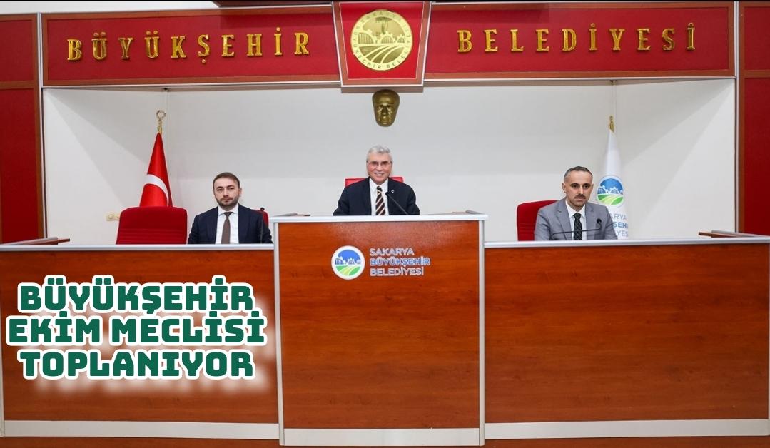 Büyükşehir Ekim meclisi toplanıyor