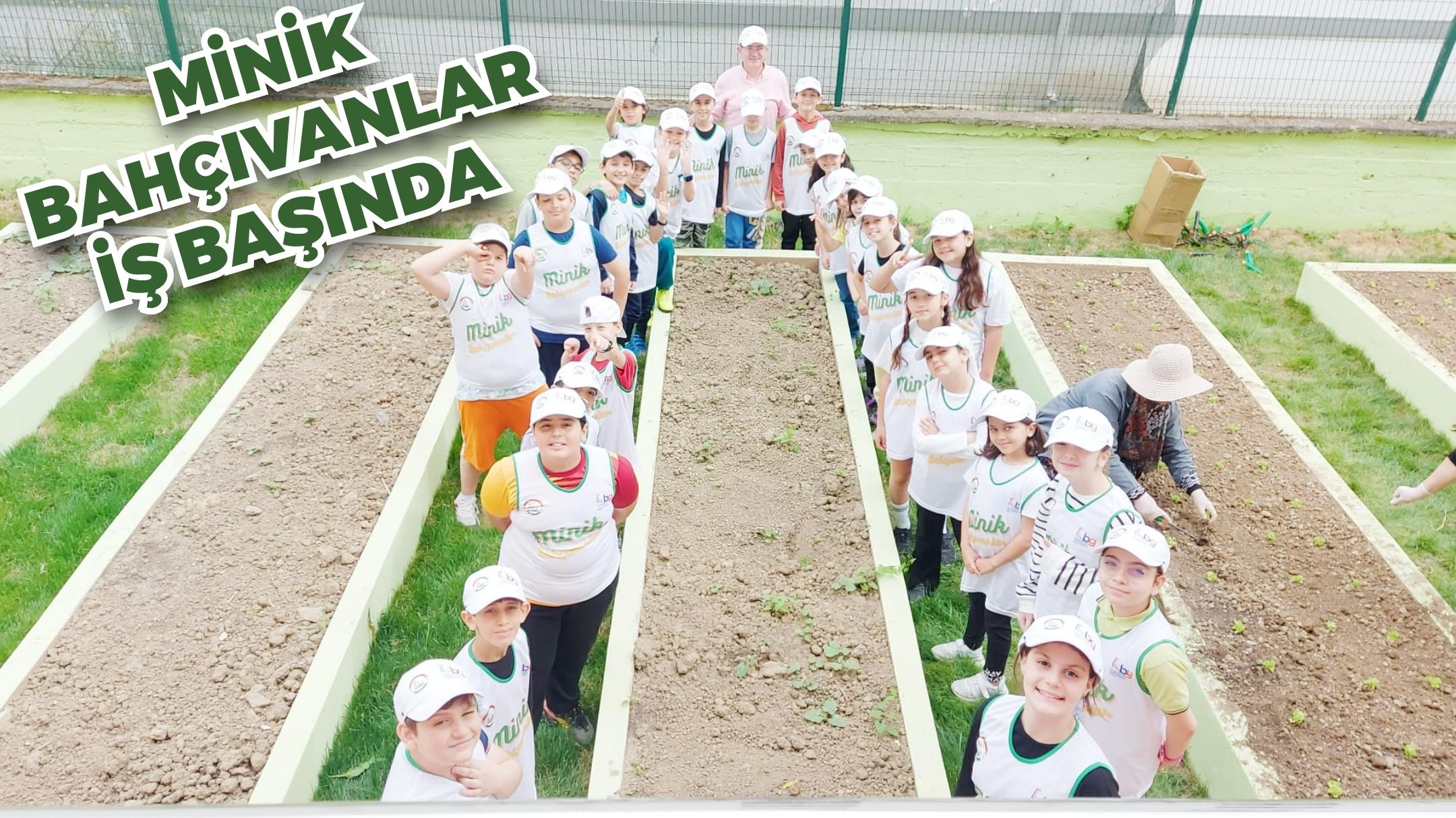 Minik Bahçıvanlar İş Başında