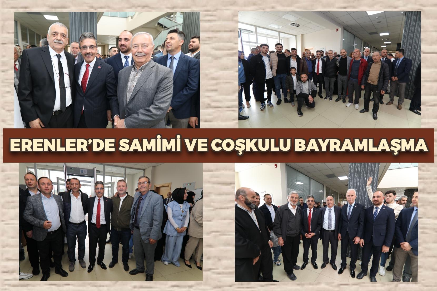 ERENLER’DE SAMİMİ VE COŞKULU BAYRAMLAŞMA