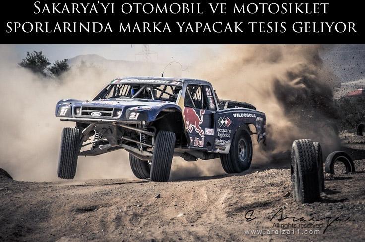 Sakarya’yı otomobil ve motosiklet sporlarında marka yapacak tesis geliyor
