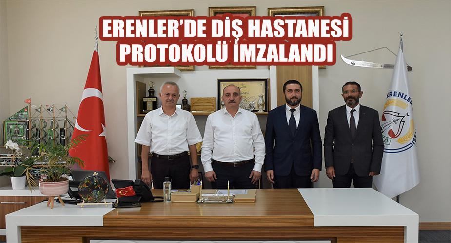 ERENELER’DE DİŞ HASTANESİ PROTOKOLÜ İMZALANDI