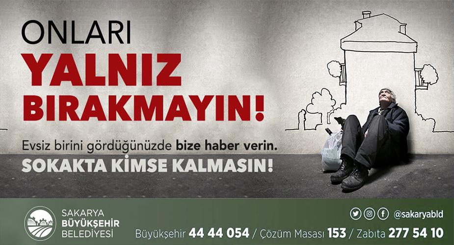 Büyükşehir’den ‘Sokakta Kimse Kalmasın’ Çağrısı