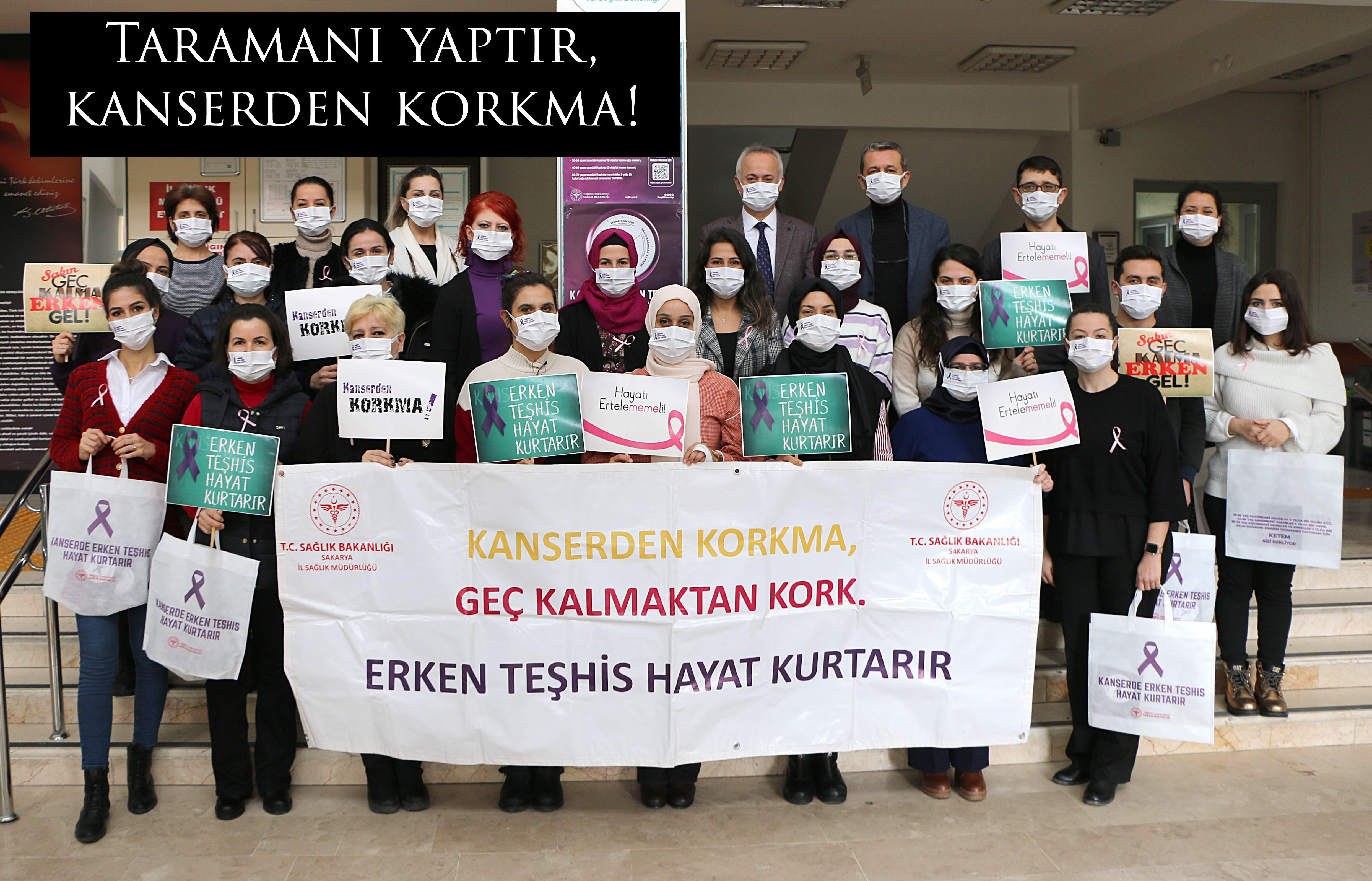 Taramanı yaptır, kanserden korkma!