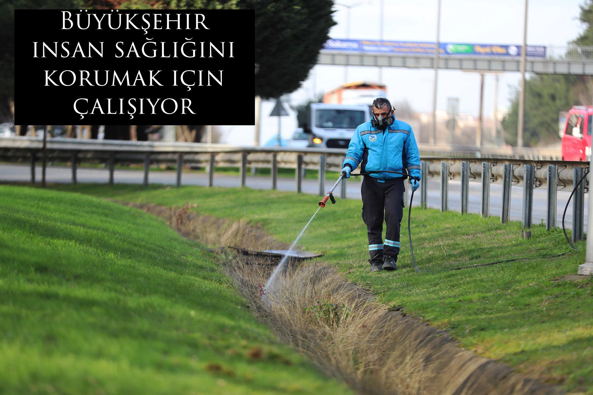 Büyükşehir insan sağlığını korumak için çalışıyor