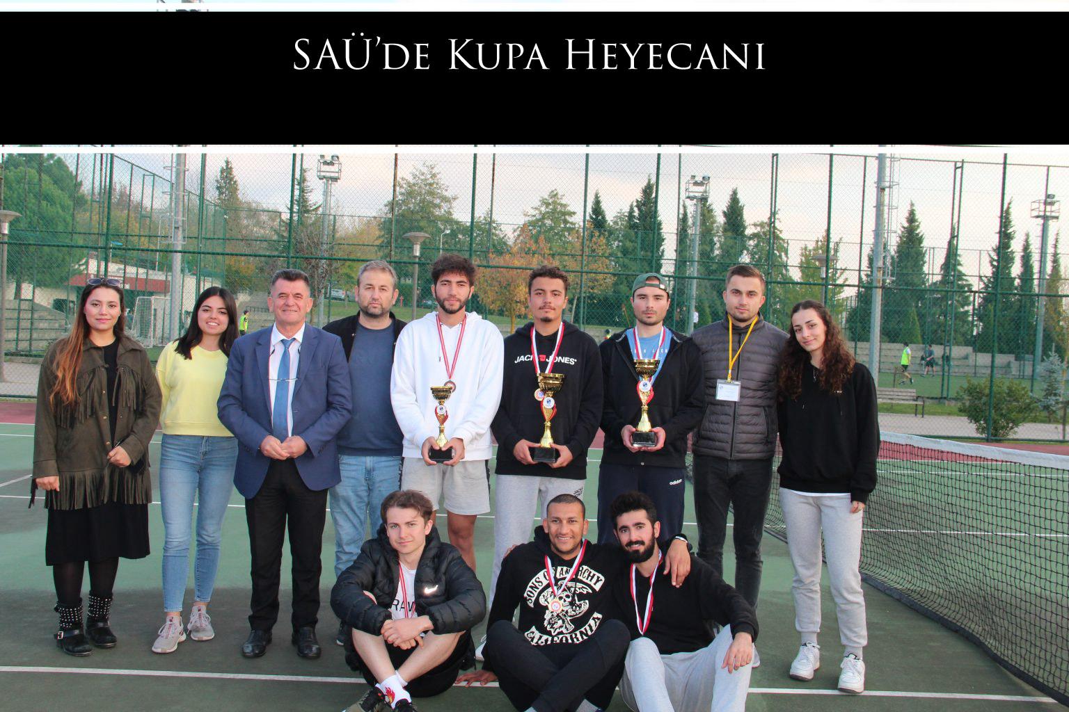 SAÜ’de Kupa Heyecanı