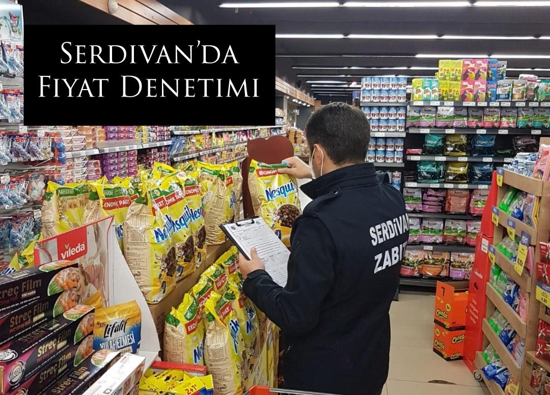Serdivan’da Fiyat Denetimi