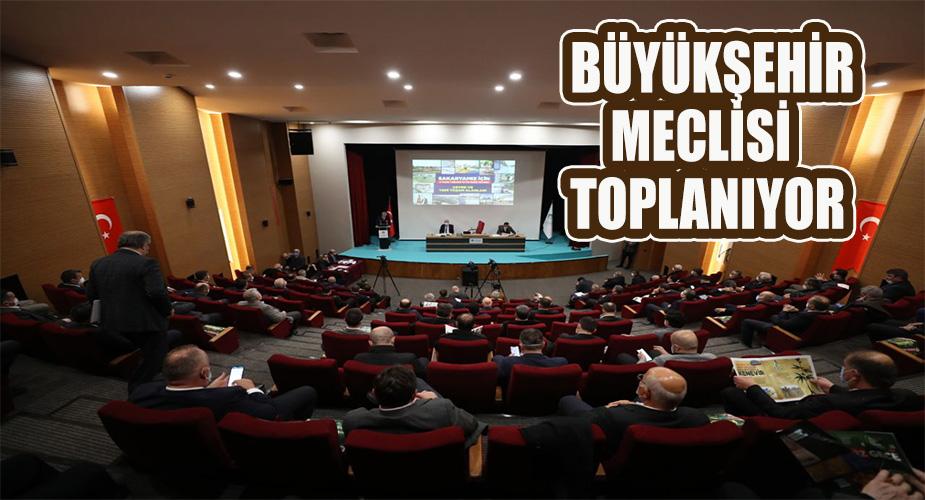 BÜYÜKŞEHİR MECLİSİ TOPLANIYOR