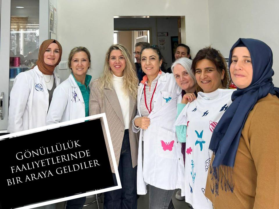 Gönüllülük faaliyetlerinde bir araya geldiler