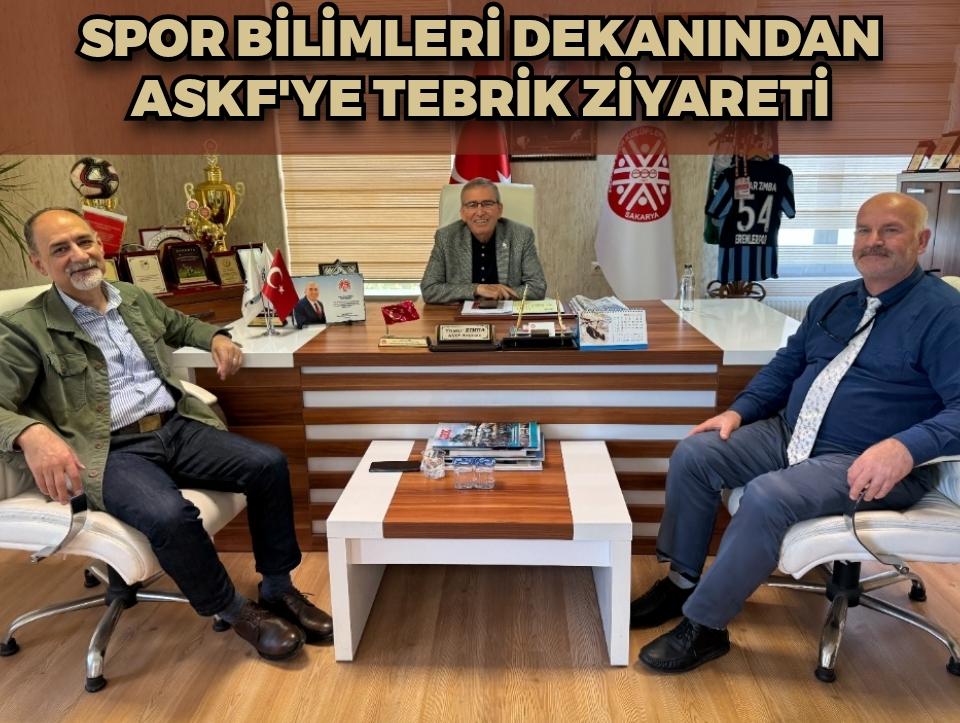 Spor Bilimleri Dekanından ASKF'ye tebrik ziyareti