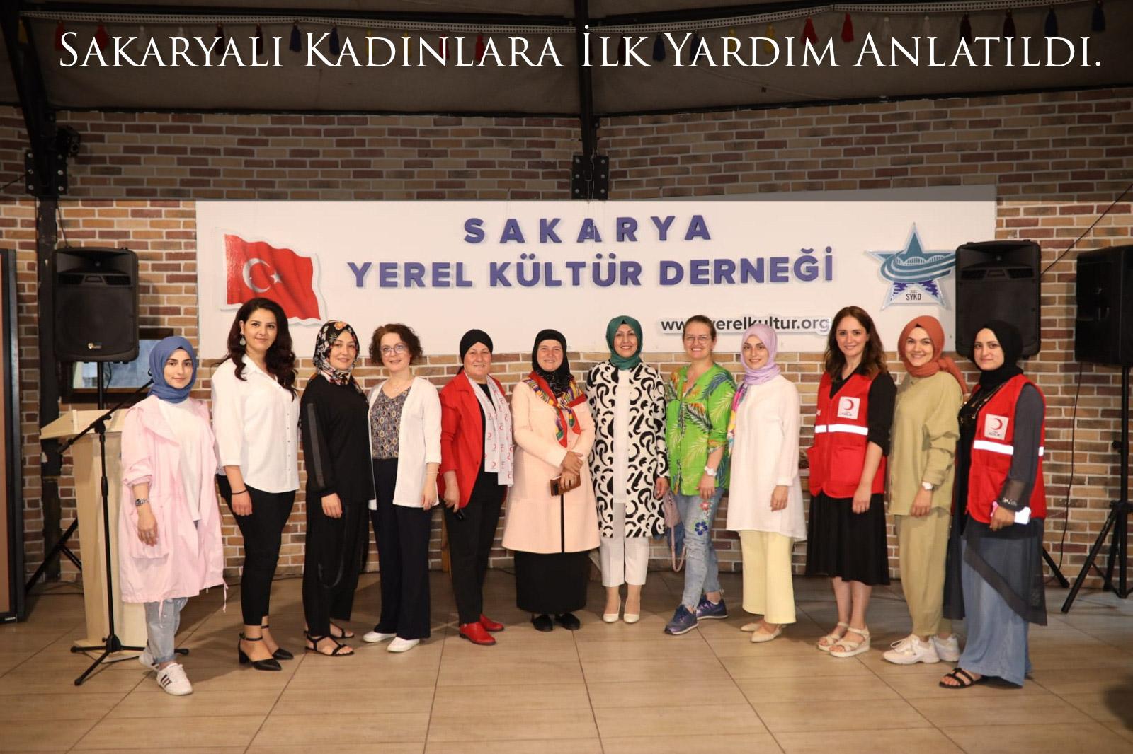 Sakaryalı Kadınlara İlk Yardım Anlatıldı.