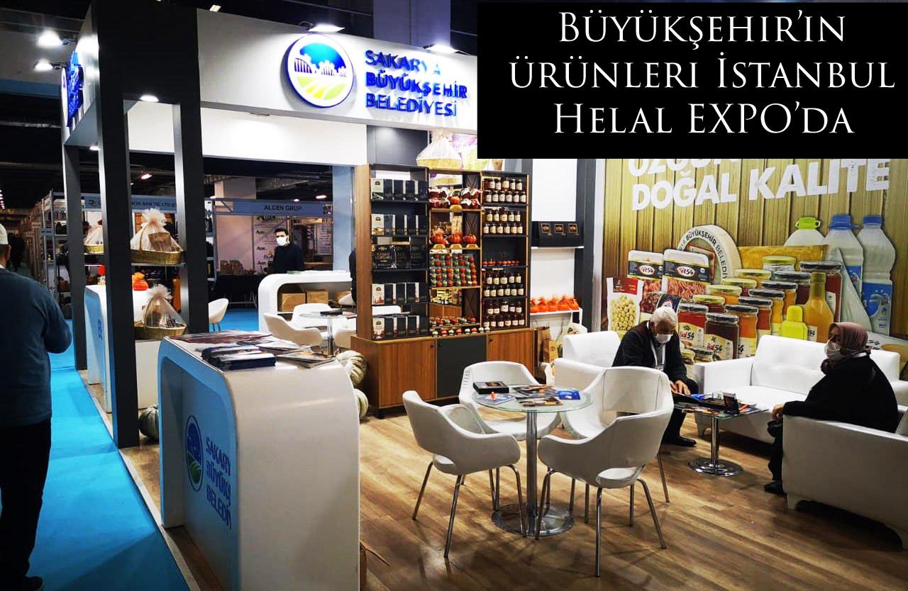 Büyükşehir’in ürünleri İstanbul Helal EXPO’da