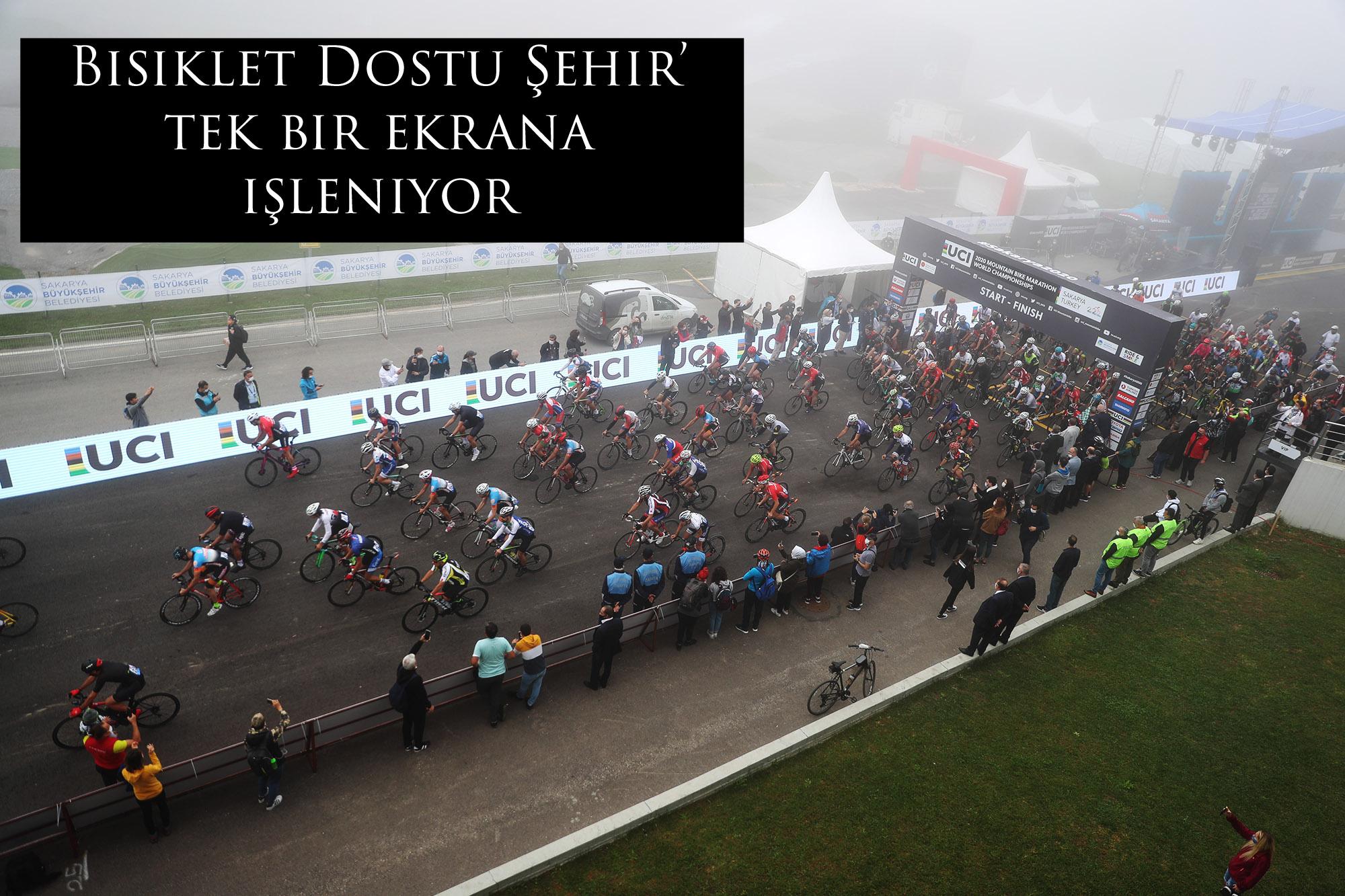 Bisiklet Dostu Şehir tek bir ekrana işleniyor