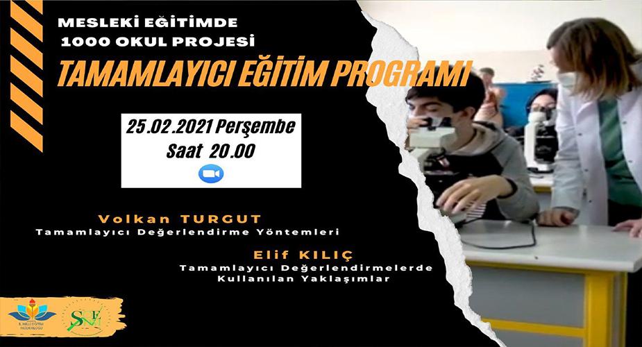 296 Öğretmene ‘Tamamlayıcı Değerlendirme Yöntemleri’ Eğitimi Verildi