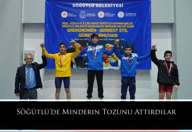 Söğütlü’de Minderin Tozunu Attırdılar