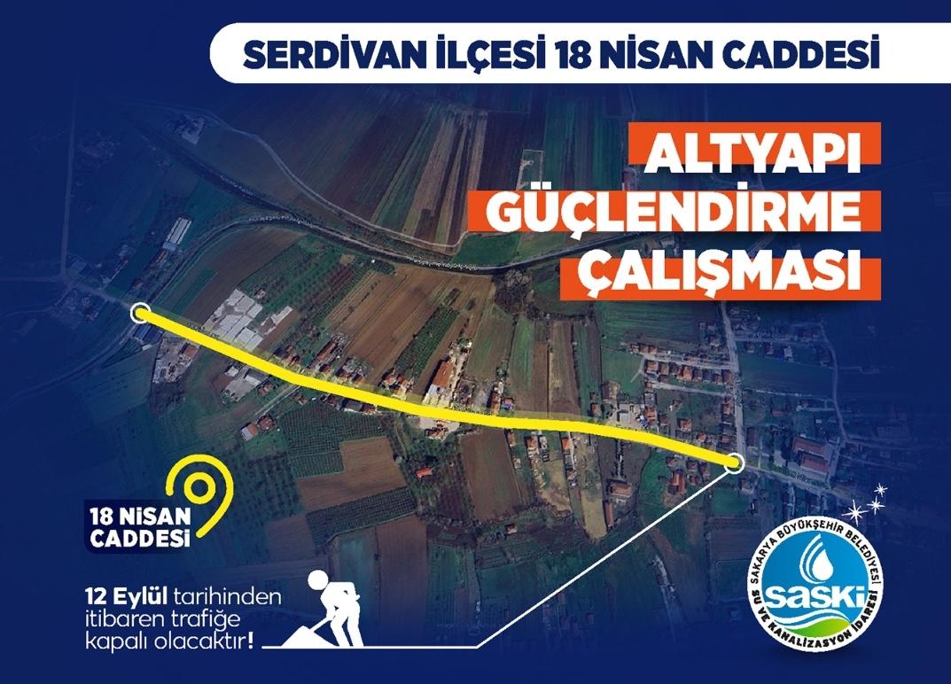 Altyapı yatırımı için trafik alternatif güzergahlardan sağlanacak 