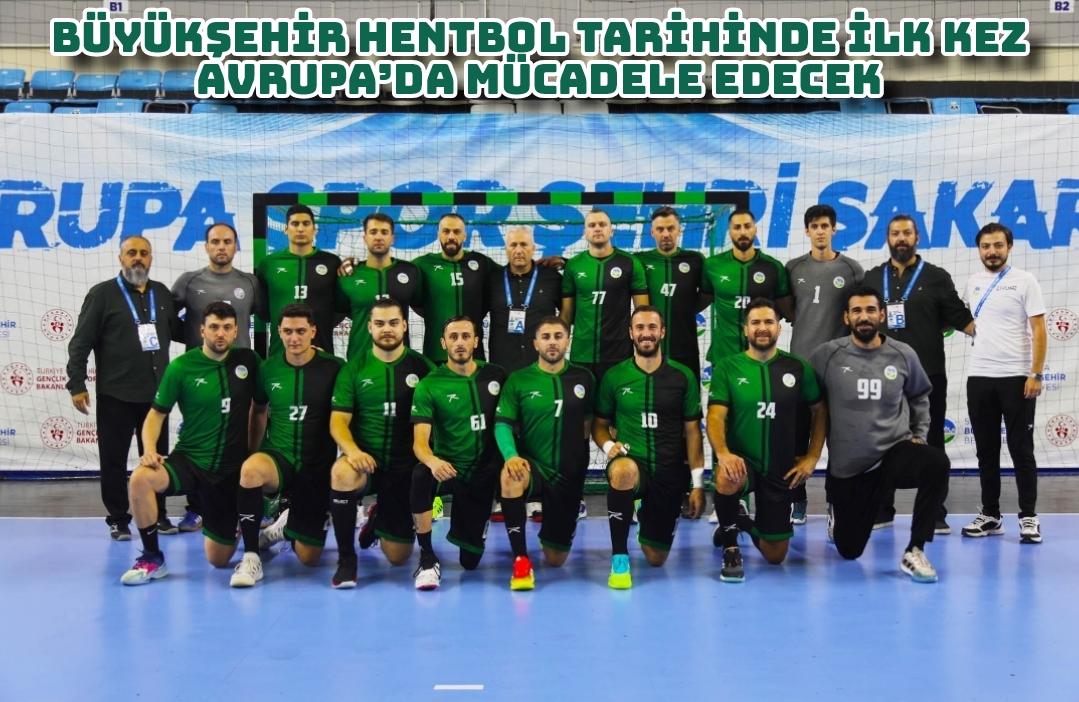 Büyükşehir hentbol tarihinde ilk kez Avrupa’da mücadele edecek