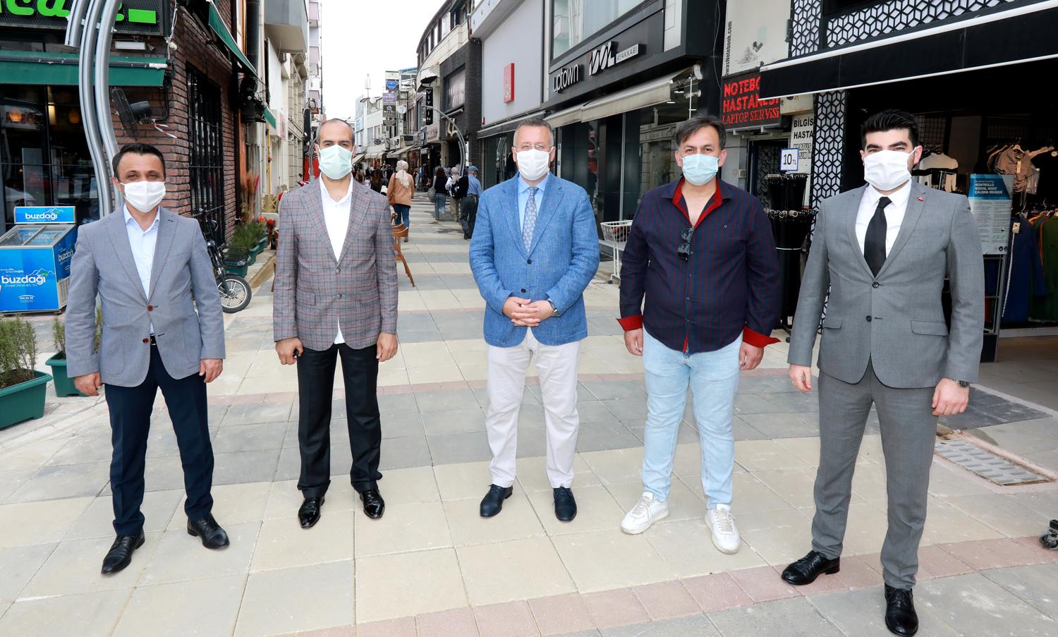 Işıksu: “Esnafımızın Her Zaman Yanındayız
