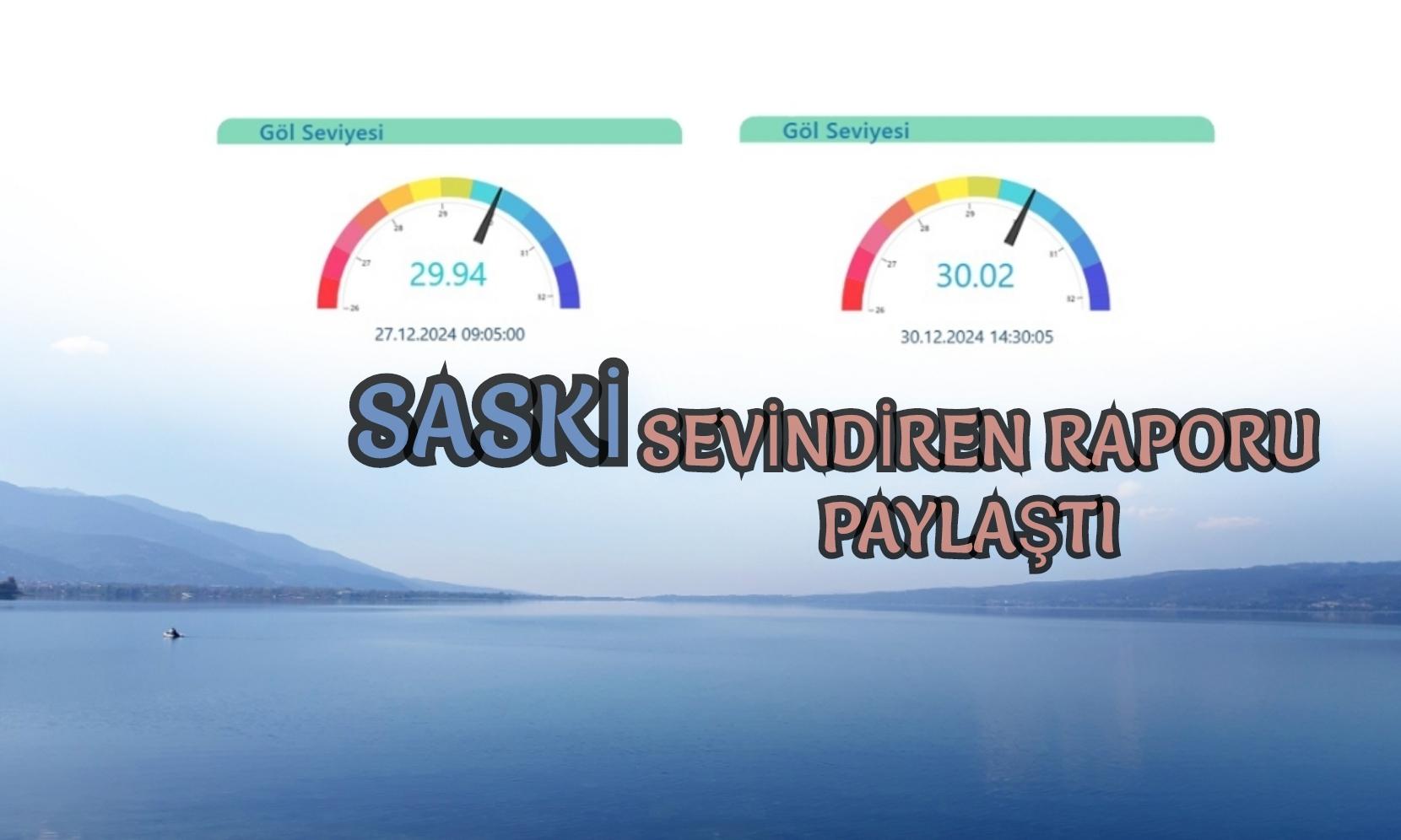 3 günde bir aylık içme suyu bereketi: SASKİ sevindiren raporu paylaştı