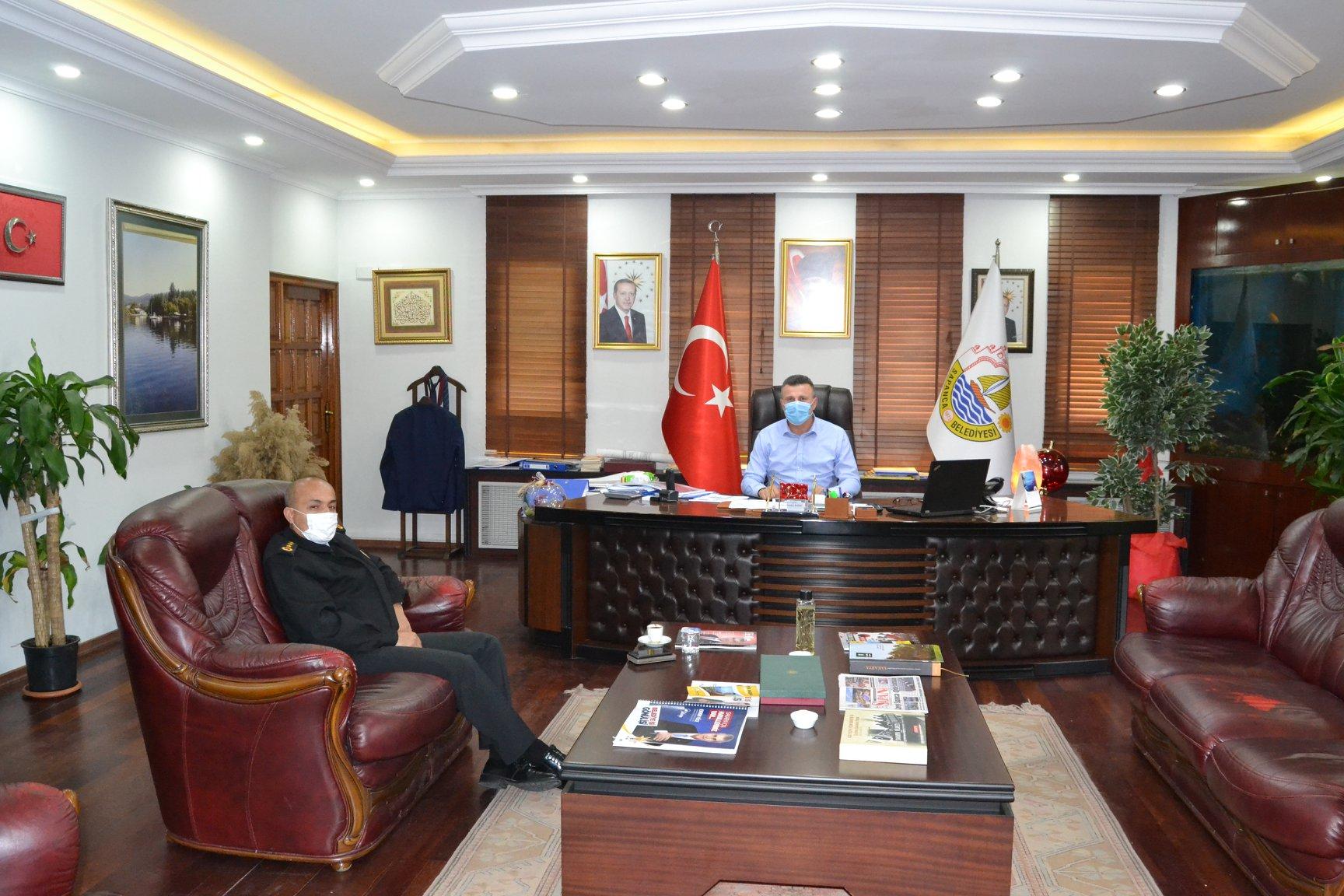 BAŞKAN ÖZEN'E ZİYARETLER