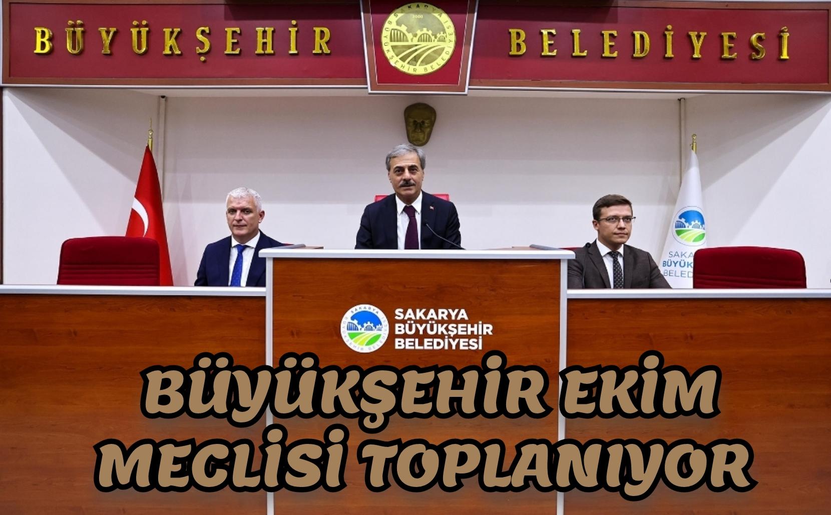 Büyükşehir Ekim Meclisi toplanıyor