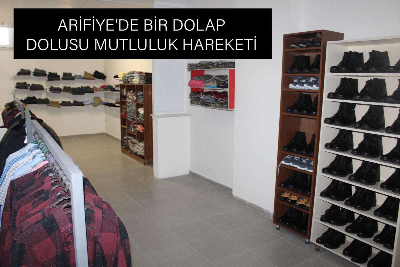 ARİFİYE’DE BİR DOLAP DOLUSU MUTLULUK HAREKETİ