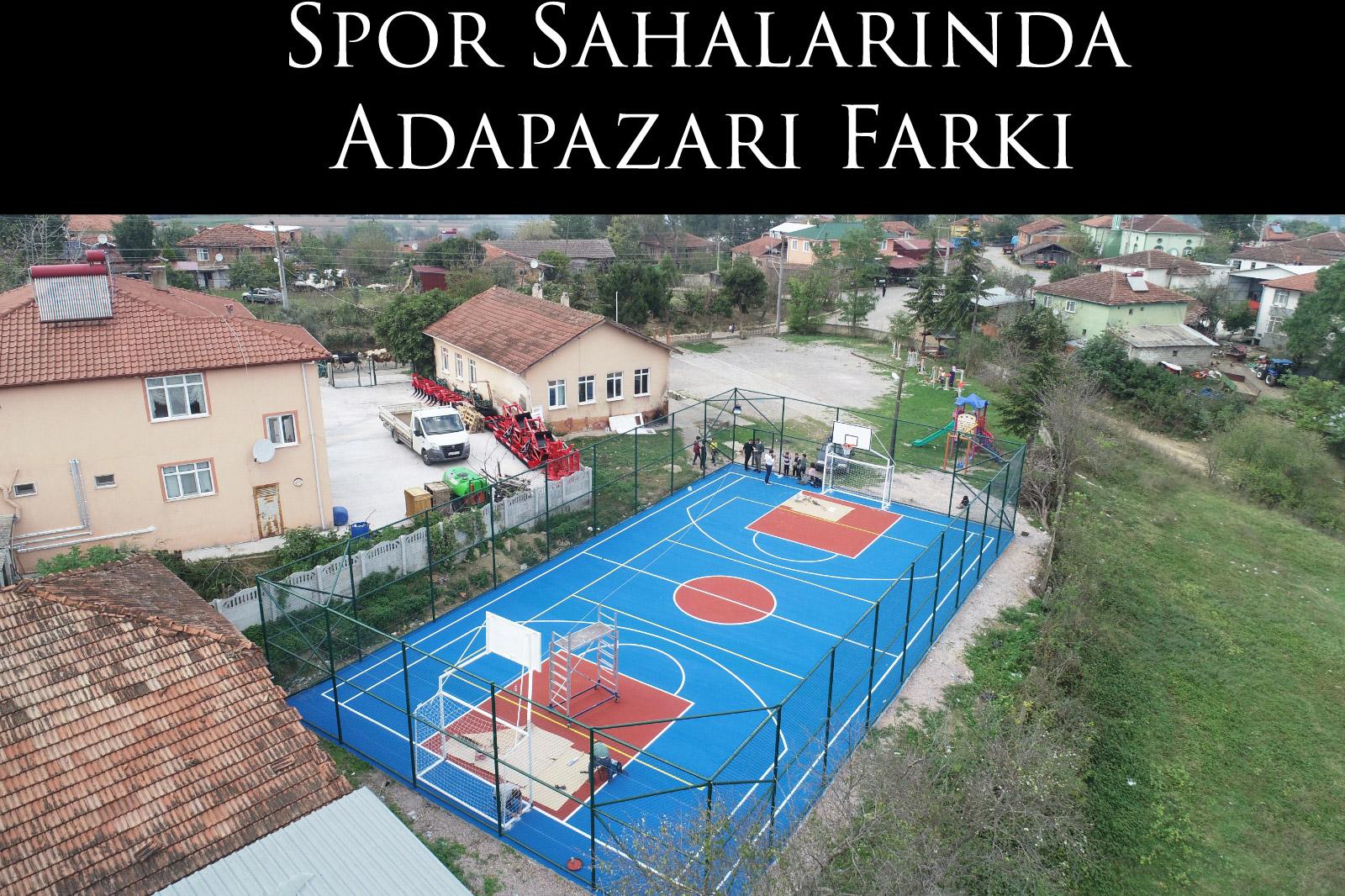 Spor Sahalarında Adapazarı Farkı
