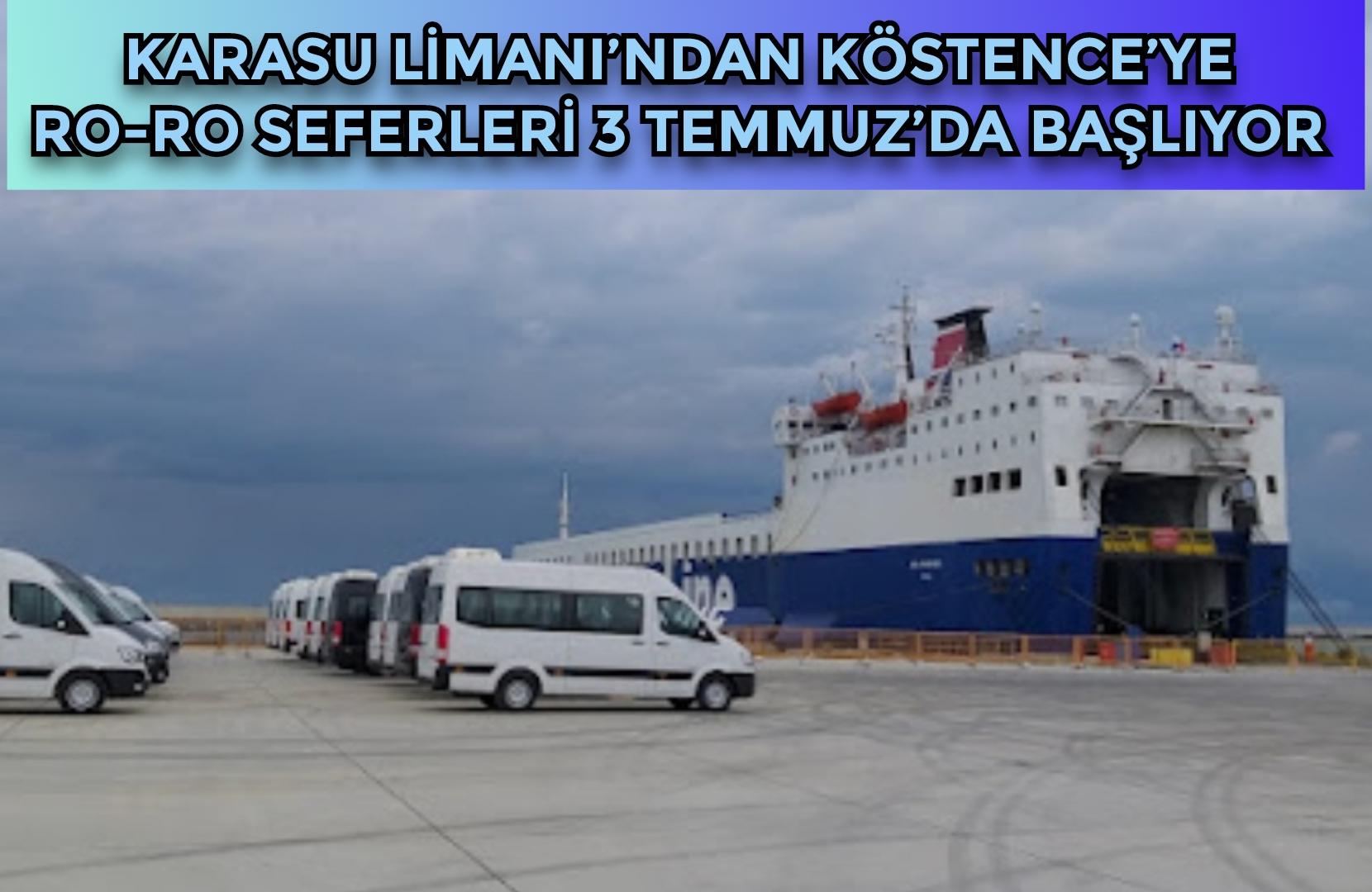 Karasu Limanı’ndan Köstence’ye RO-RO Seferleri 3 Temmuz’da Başlıyor Başkan Altuğ: Sakarya Kuzey’in Ardından Ülkenin Avrupa’ya Açılan Önemli İhracat Kapılarından Biri Olacak