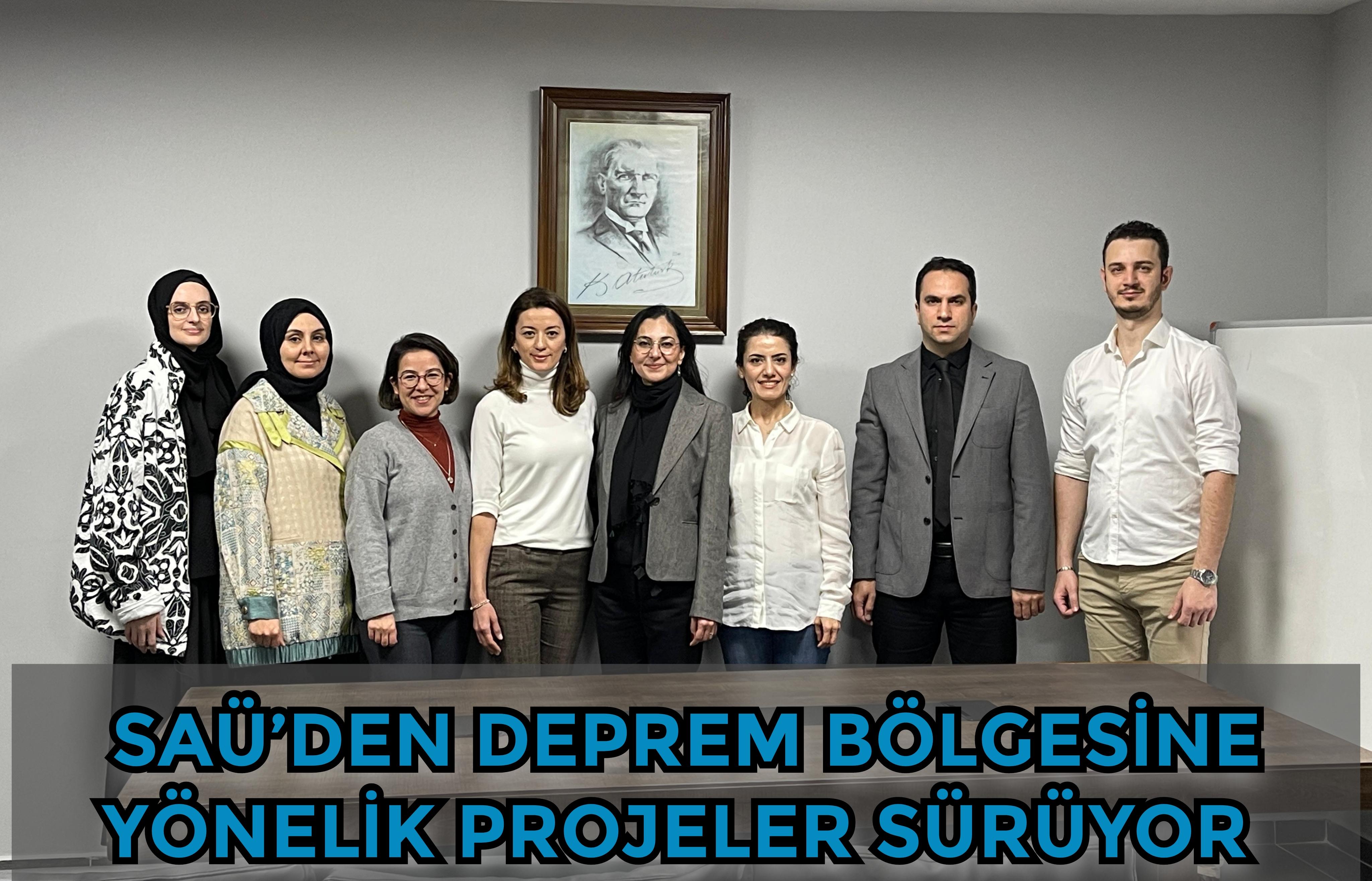 SAÜ’den Deprem Bölgesine Yönelik Projeler Sürüyor