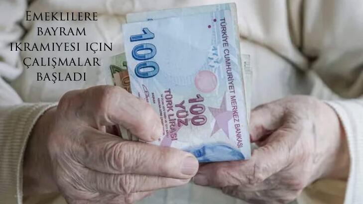 Emeklilere bayram ikramiyesi için çalışmalar başladı  