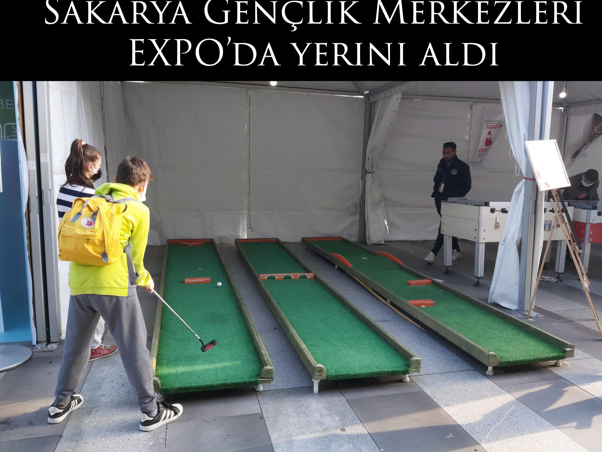 Sakarya Gençlik Merkezleri EXPO’da yerini aldı