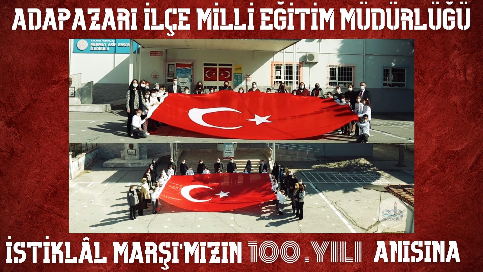 ADAPAZARI MEM’DEN ANLAM YÜKLÜ “İSTİKLAL MARŞI” VİDEOSU