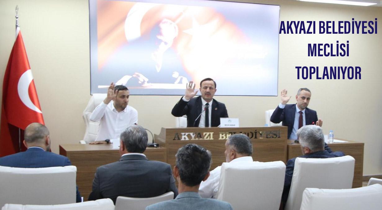 AKYAZI BELEDİYESİ 2022 HAZİRAN AYI 2. BİRLEŞİMİNE AİT 08.06.2022 TARİHLİ GÜNDEMİ
