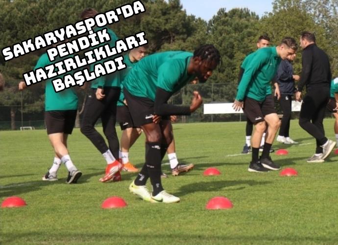 Sakaryaspor'da Pendik hazırlıkları başladı  