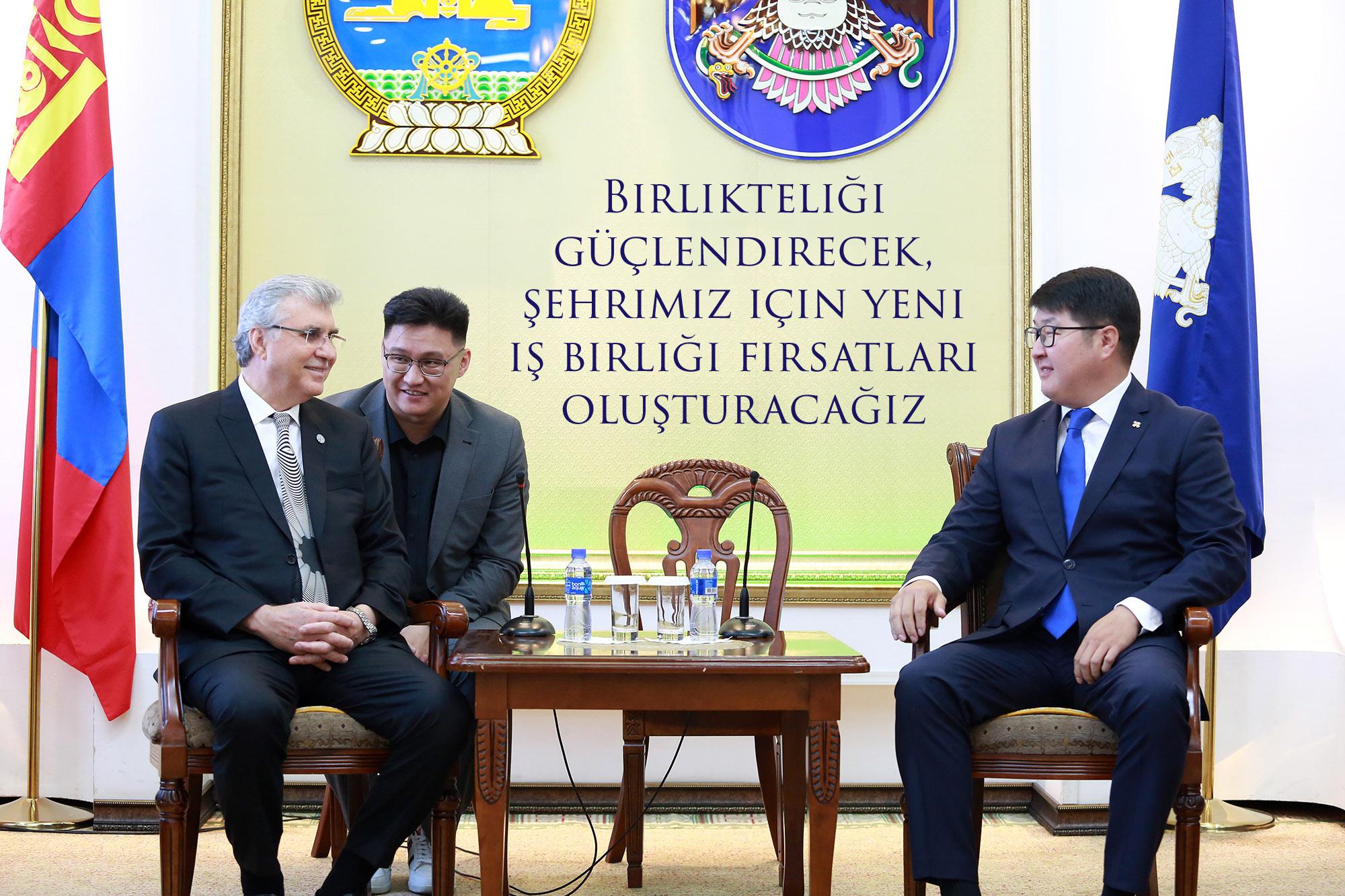Birlikteliği güçlendirecek, şehrimiz için yeni iş birliği fırsatları oluşturacağız