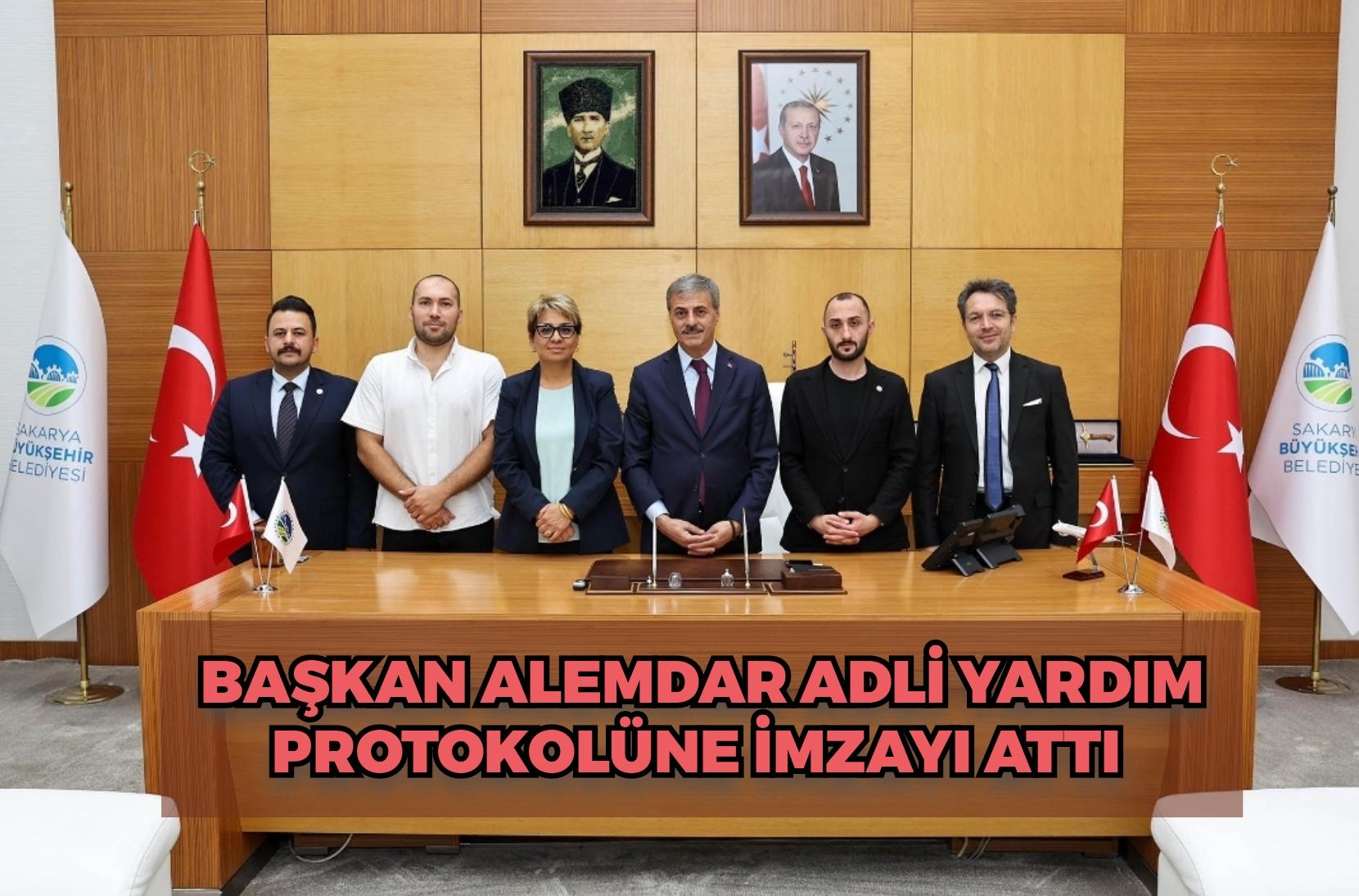 Başkan Alemdar adli yardım protokolüne imzayı attı:  “Durumu olmayanların adalete erişimi için yanındayız”