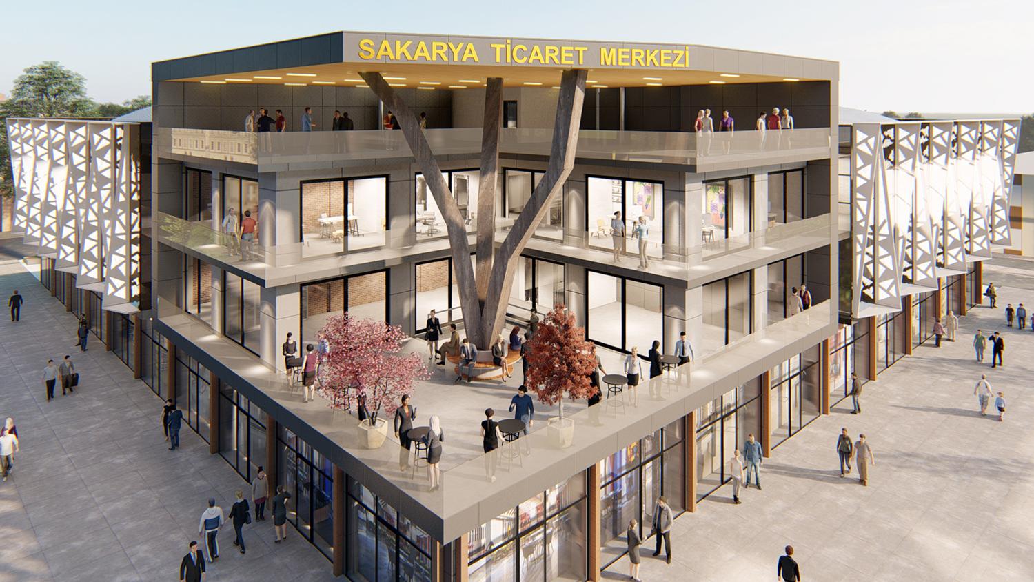 Ticaret Merkezi İhaleye Çıkıyor