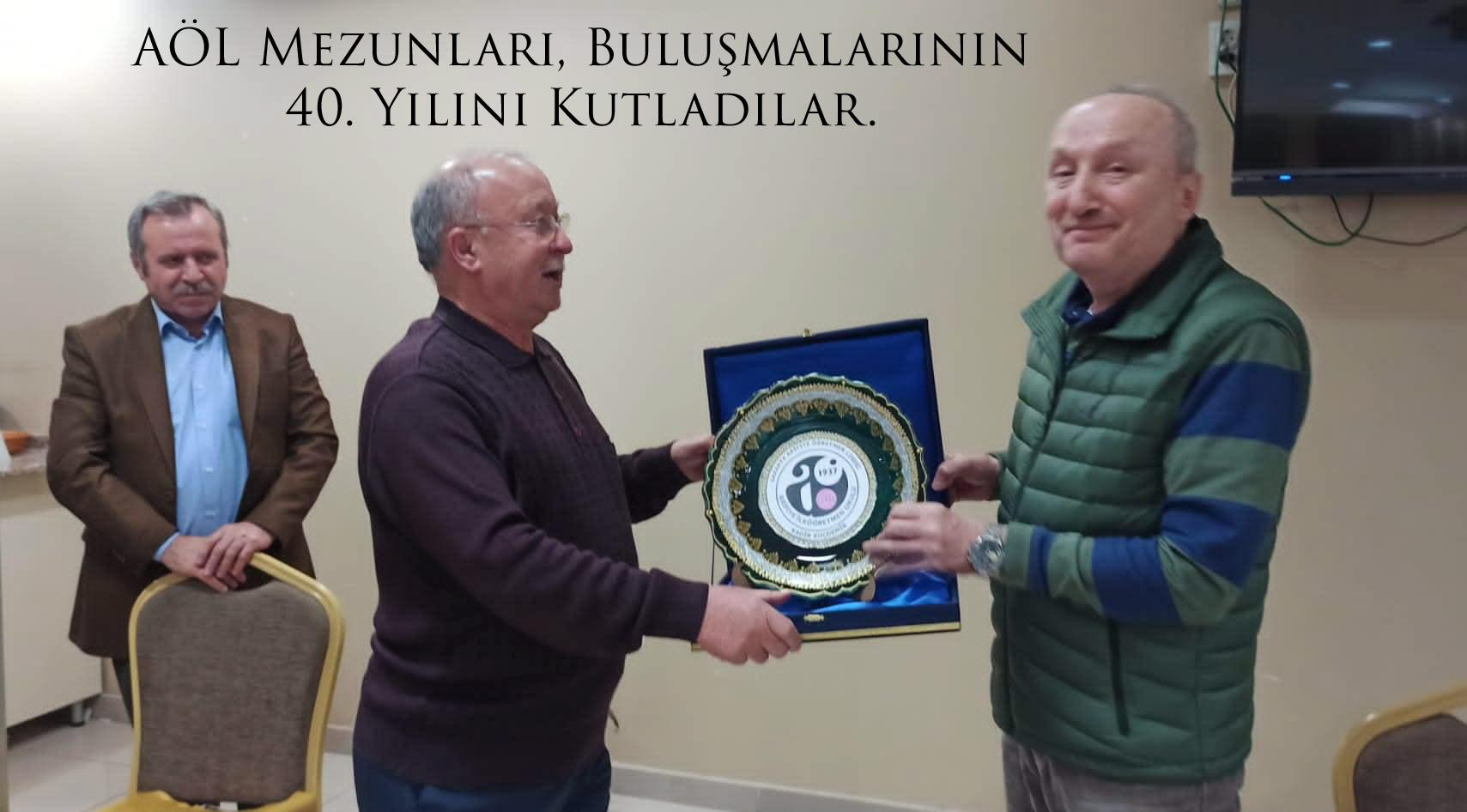 AÖL Mezunları, Buluşmalarının 40. Yılını Kutladılar.