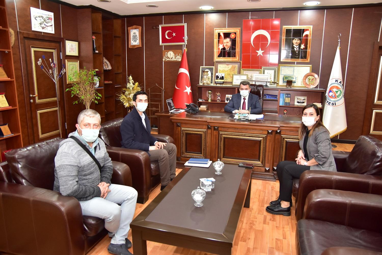 SEDAŞ Müdürü Yeğin’den Başkan Sarı’ya Ziyaret
