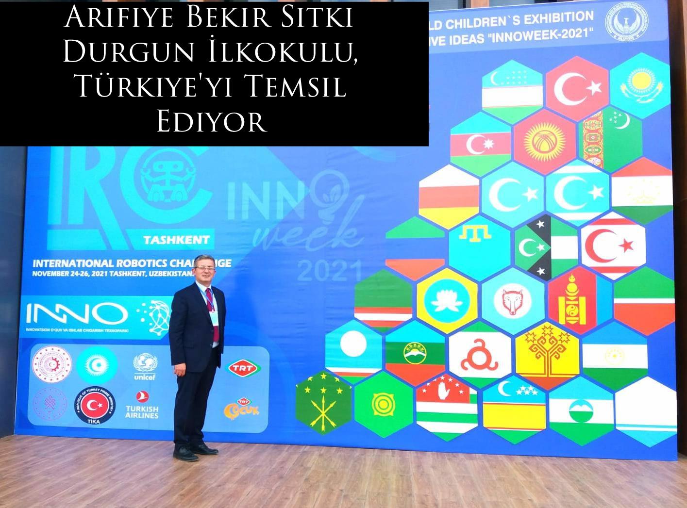 Arifiye Bekir Sıtkı Durgun İlkokulu, Türkiye'yi Temsil Ediyor