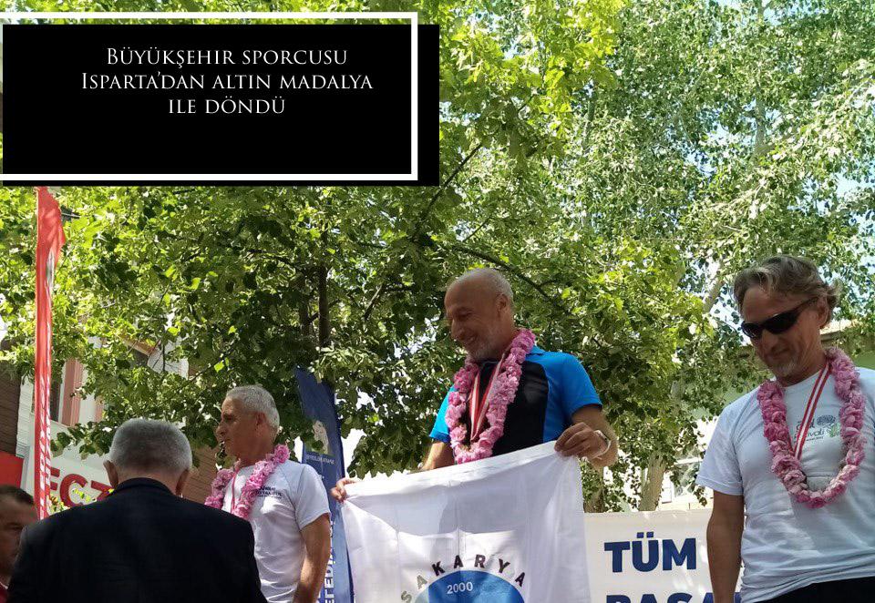 Büyükşehir sporcusu Isparta’dan altın madalya ile döndü