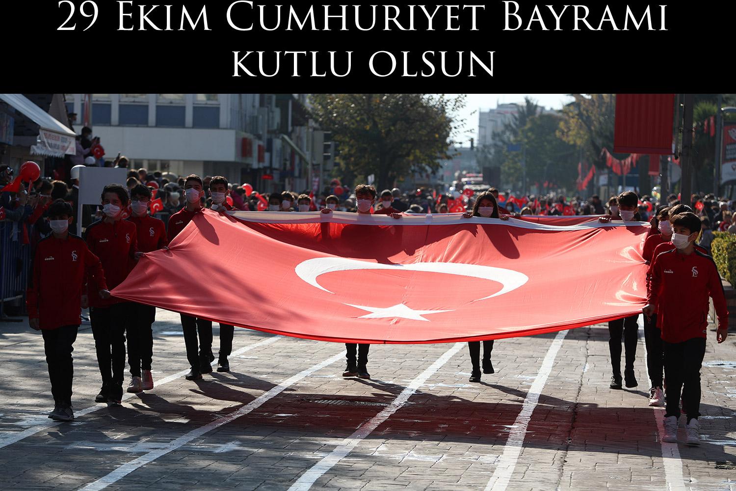 29 Ekim Cumhuriyet Bayramı kutlu olsun