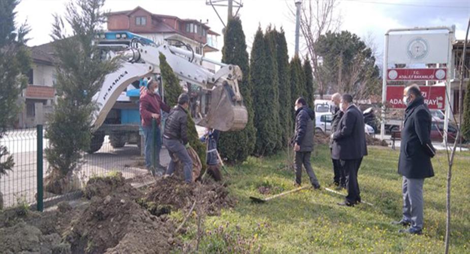 21 Mart Ormancılık Haftası Akyazı Adalet Sarayı Bahçesinde Kutlandı