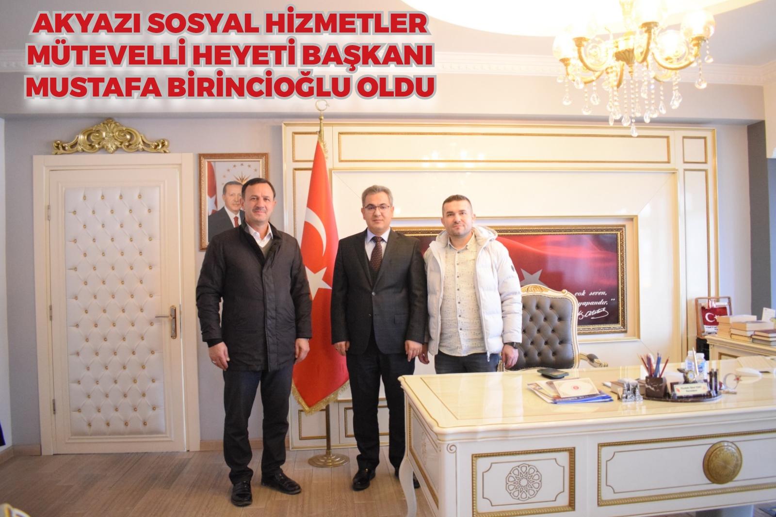 Akyazı Sosyal Hizmetler Mütevelli Heyeti Başkanı değişti