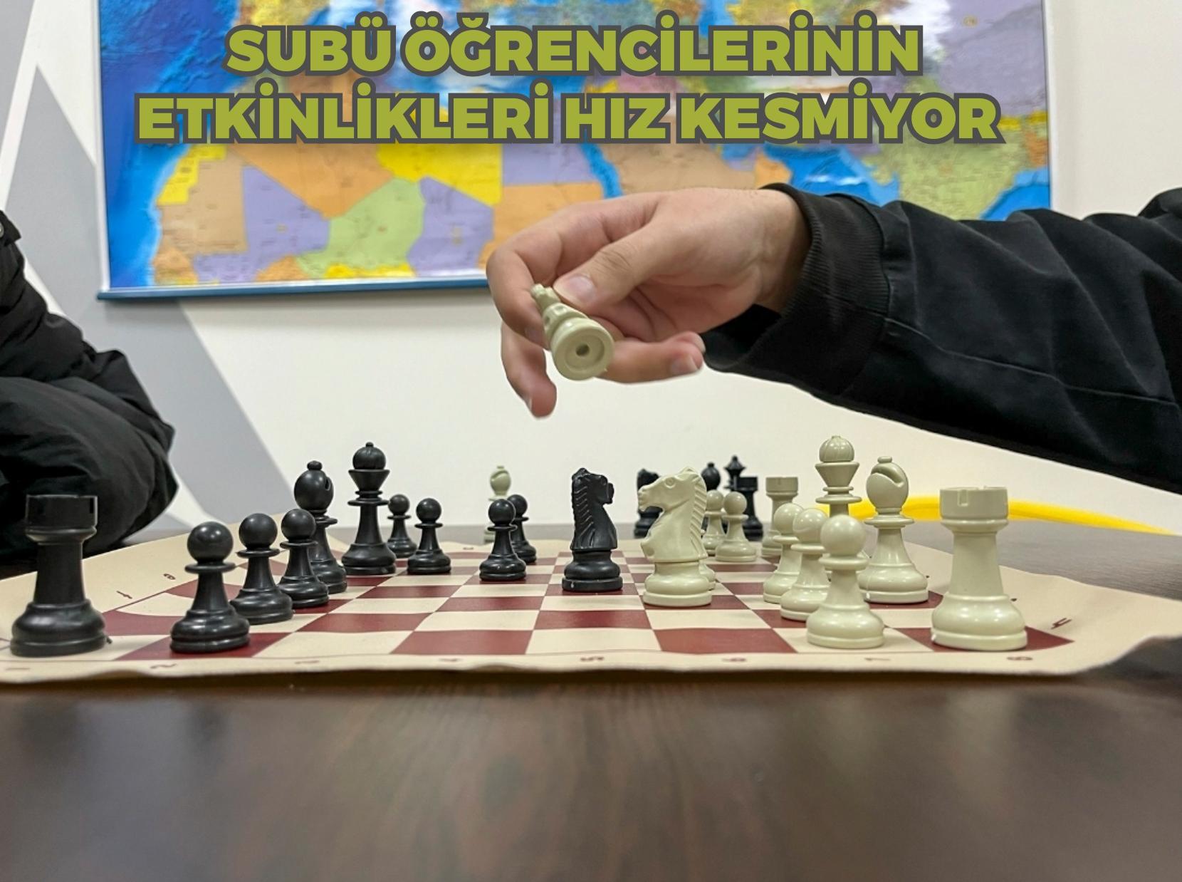 SUBÜ öğrencilerinin etkinlikleri hız kesmiyor