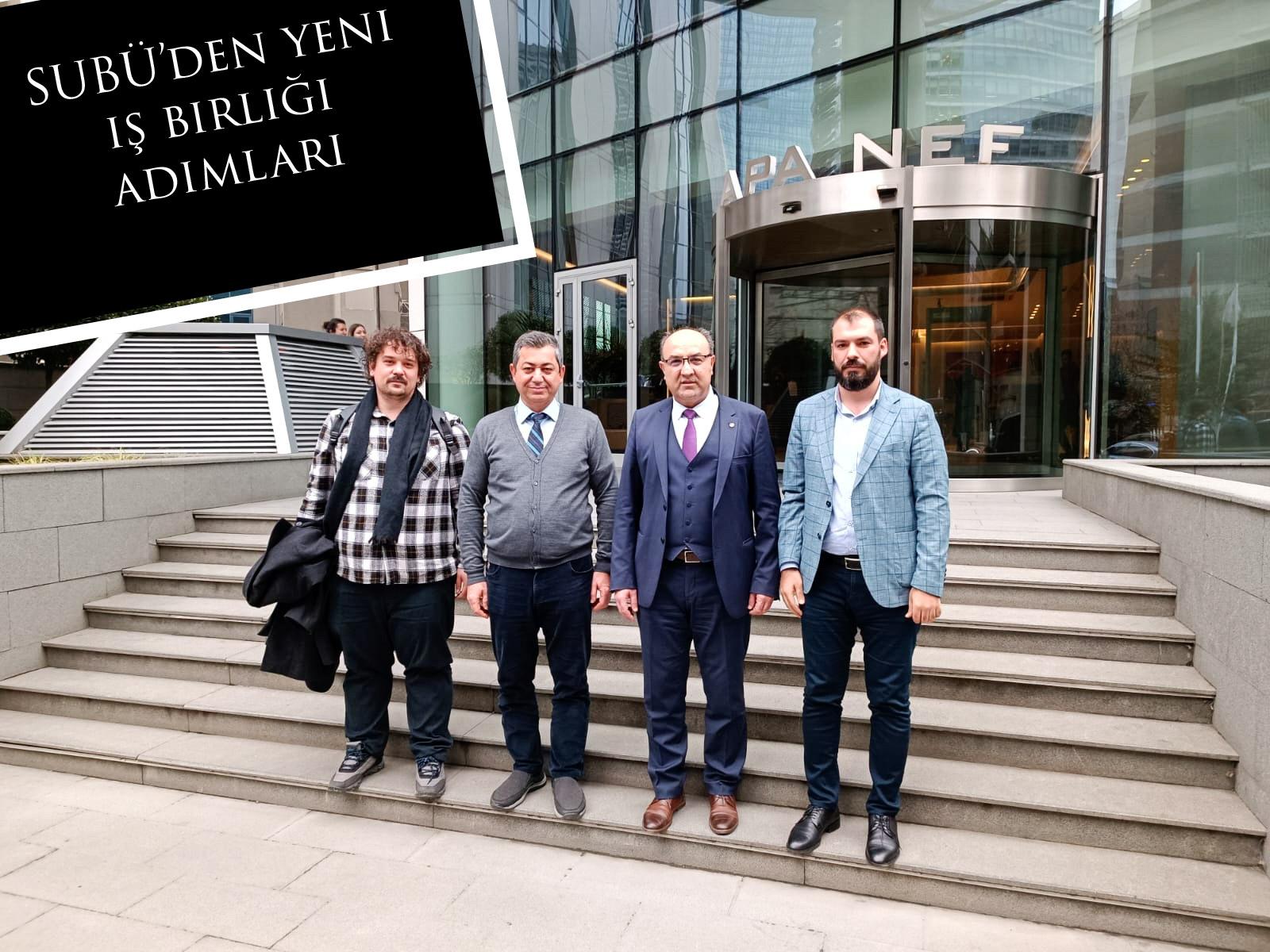 SUBÜ’den yeni iş birliği adımları