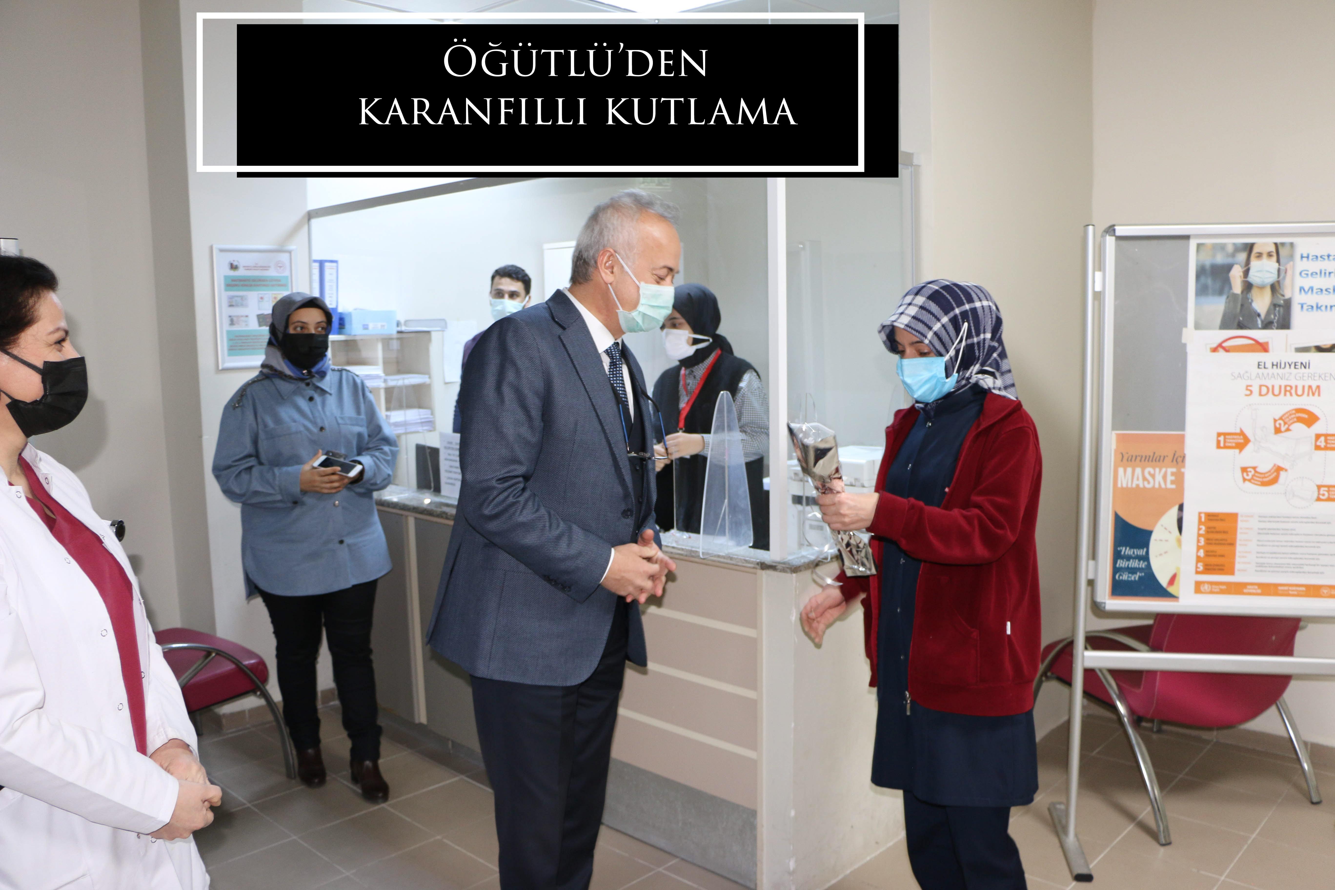 Öğütlü’den karanfilli kutlama