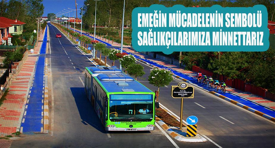 Emeğin, mücadelenin sembolü sağlıkçılarımıza minnettarız