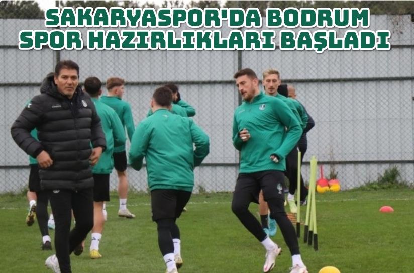 SAKARYASPOR'DA BODRUM SPOR HAZIRLIKLARI BAŞLADI 